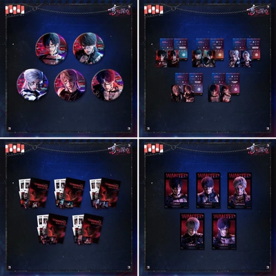 恋与深空明日无处可逃吧唧徽章小卡组相卡祁煜秦彻夏以昼炽型定格