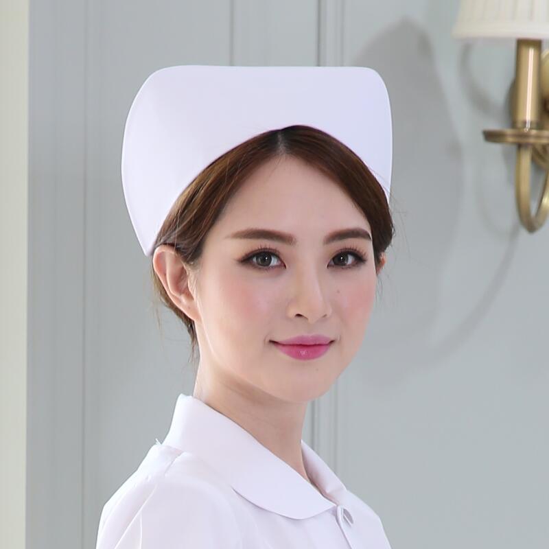 护士帽子白色女大小护士冒燕尾斜杠厚绿粉红浅蓝色护士燕帽|ruв категории Аксессуары, шляпа - от Buy2taobao.com для оказания профессиональной услуги покупки агента Taobao