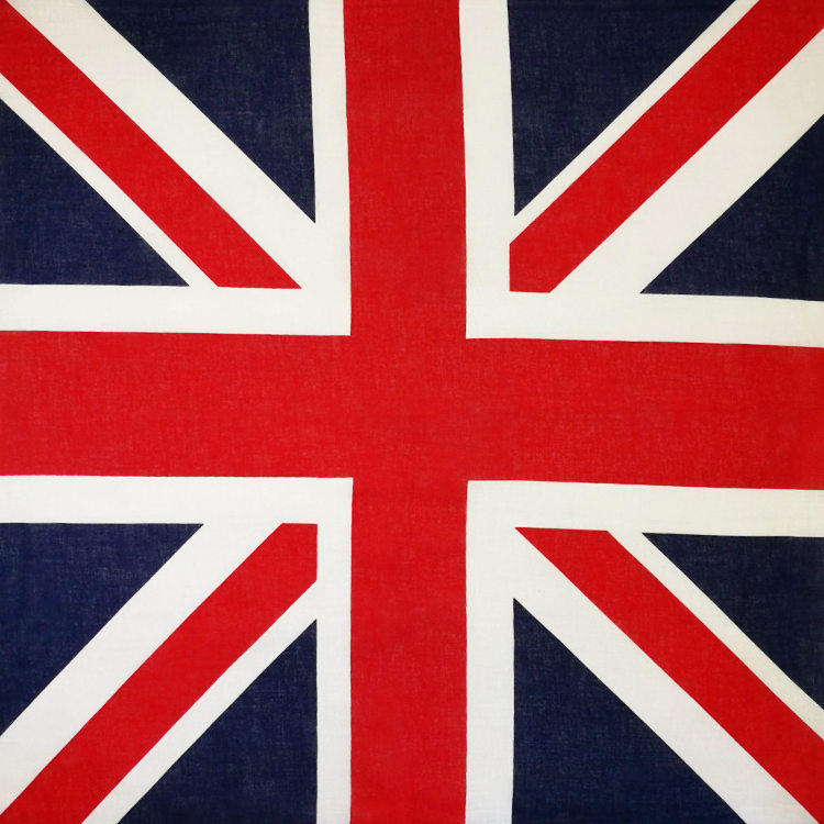 英国国旗米字旗纯棉欧美跳街舞头巾方巾时尚户外蒙面嘻哈头带男女