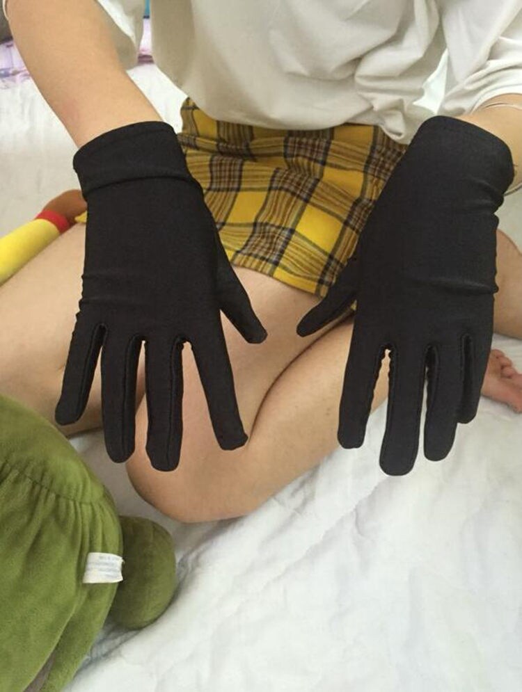 탄력있는 자외선 차단제 봄 여름 예  주얼리 장갑 숏 씬 운전 작업 운동회 퍼포먼스 남녀공용