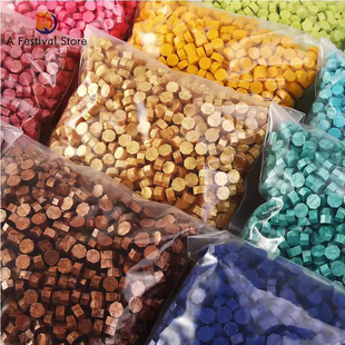 Print Beads Seal 200 Stamps Wax for Lacquer Pcs
