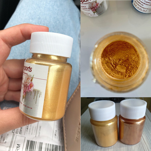 Edible Dyeing Powder Glitter Cake Decor Powder Mousse Cake M