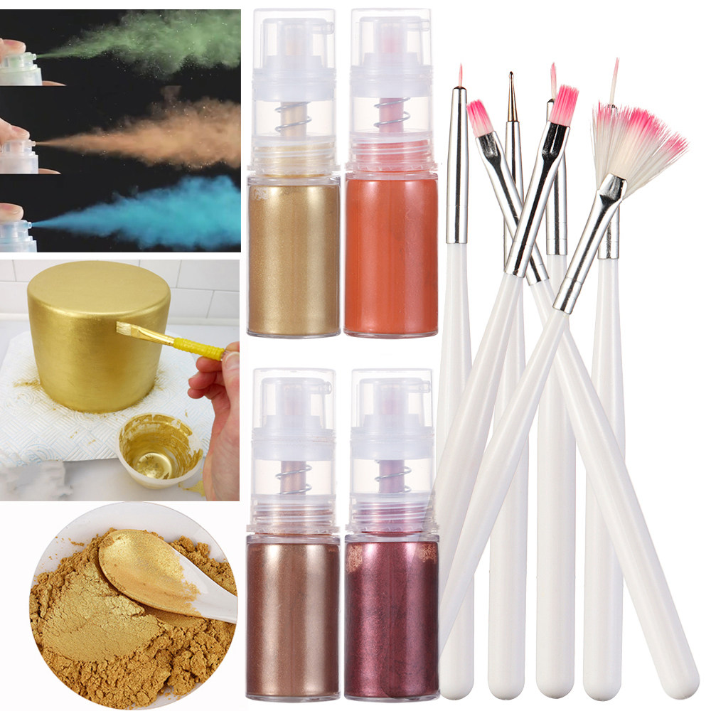 fondant cake painting brush edible glitter cake decoration p