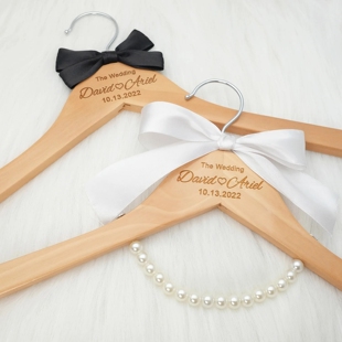 婚礼衣架定制Custom Wedding Dress Hanger Personalized Wedding