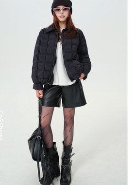 京落佳人/ 可溯源 三星安心羽绒 保暖白鸭绒羽绒服Co&Sheng