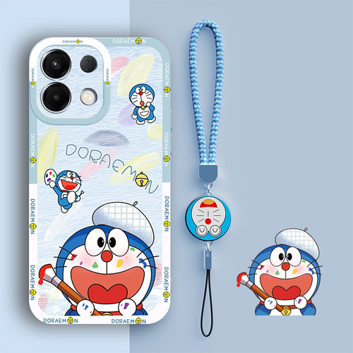 适用oppok12s手机壳液态软壳卡通