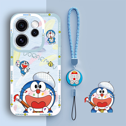 适用opporeno15手机壳哆啦A梦