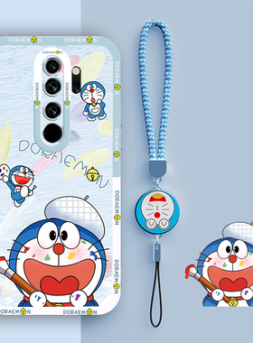 适用红米Note8Pro手机壳小米Redmiinote8保护套redm新款por外壳nont八n8p闹特男全包n0te防摔not女士哆啦A梦