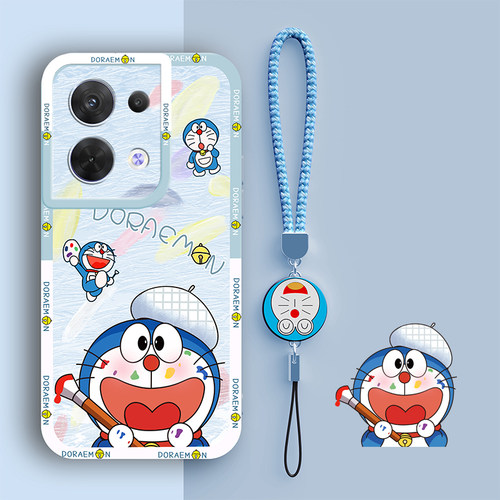 适用opporeno8手机壳液态软壳