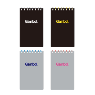 口袋本日本KOKUYO国誉迷你笔记本笔记本子上翻小号双螺旋A7中小学生便携随身记事本办公便笺横线本gambol