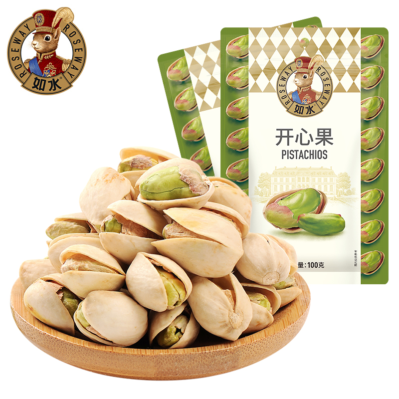 如水开心果100g无添加剂健康坚果