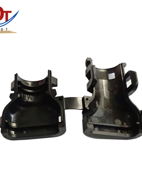 汽车1670365-1尾夹塑料接插件线束连接器国产型黑色护套固定卡扣