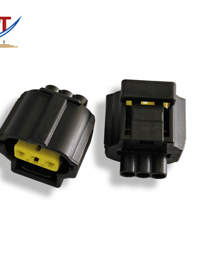 新能源汽车DJ70317A-1.8-21连接器3孔接插件184034-1护套国产胶壳