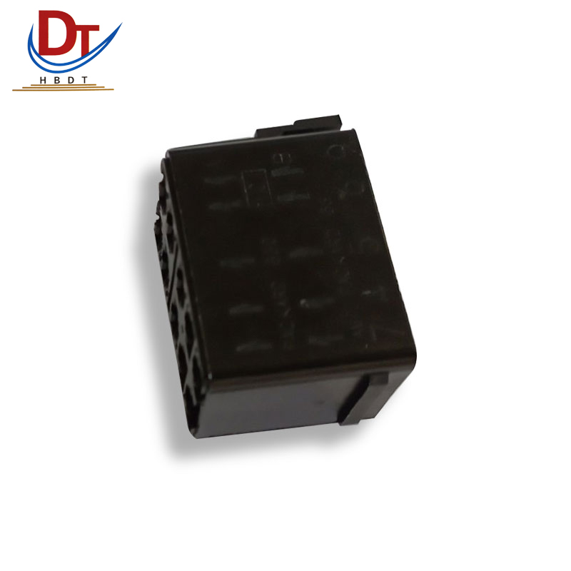 新能源汽车DJ7101B-6.3-21连接器10孔电子接插件国产线束插座胶壳