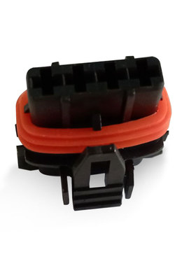 汽车368162-1护套塑料接插件4孔电子连接器DJ7043-3.5-21国产胶壳