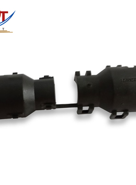 新能源汽车12065287尾夹塑料尾扣黑色连接器保护卡扣国产型插接件