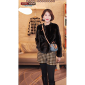 轻奢野甄选 WQ50070C水貂外套