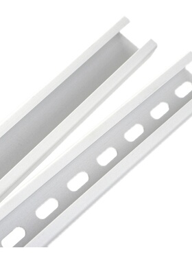 C型铝合金轨道NS30/15 电缆夹铝导轨U型卡Ub/BK电缆夹导轨