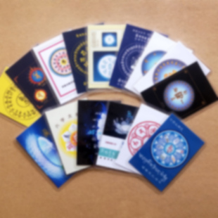 塑封佛咒地藏文殊药师佛如来准提观音六字大明心咒真言轮护随身卡