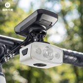 洛克兄弟小布折叠车灯夜骑前灯强光吊装 截止线公路山地车自行车灯