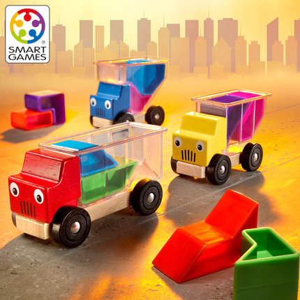 【弯弯推荐】SmartGames 卡车装装乐 3岁+ 蒙氏积木 生日礼物