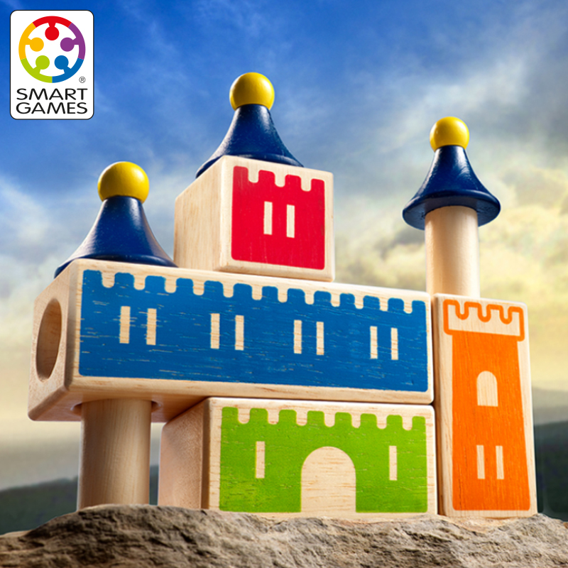 SmartGames爱思极 百变城堡 3岁+ 儿童益智积木玩具 蒙氏积木