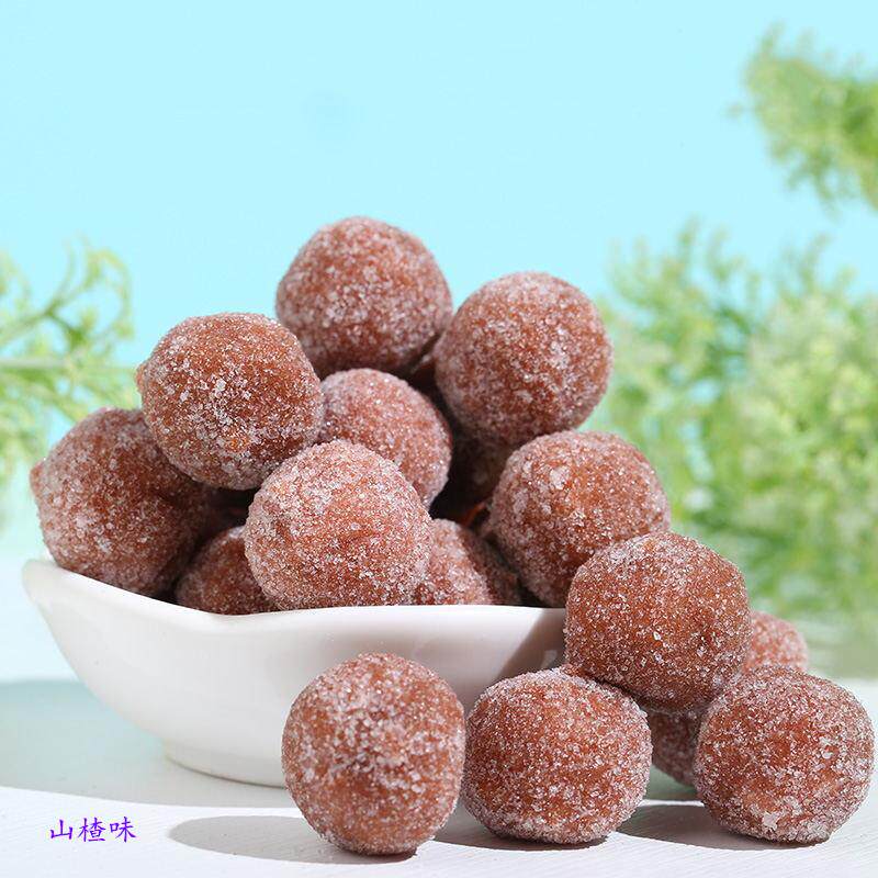 新货山楂球散装雪丽球椰蓉果C条陈皮山楂球零食酸甜河北特产蜜饯
