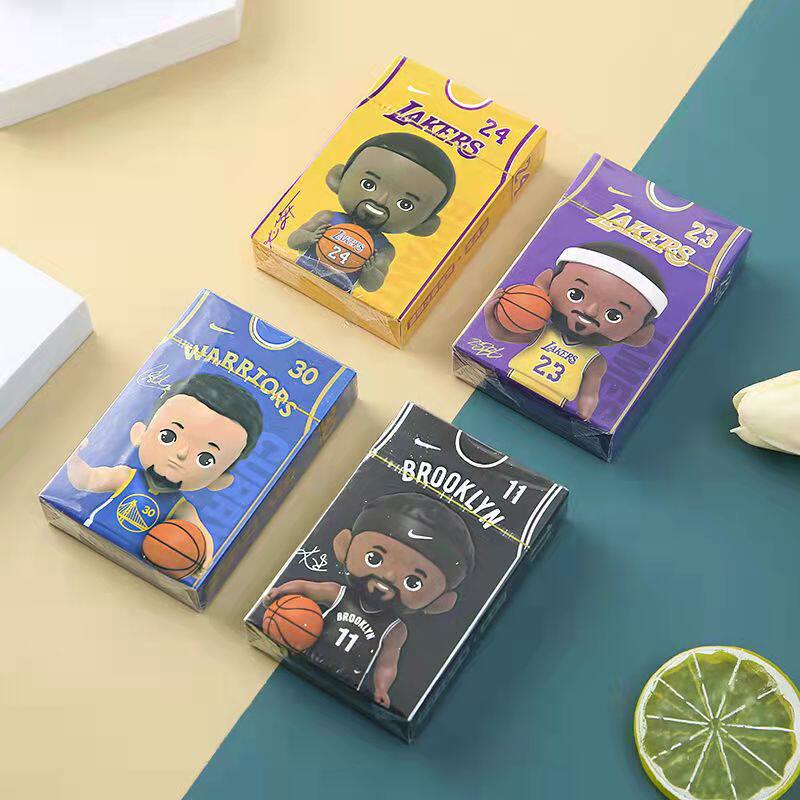网红玩具NBA球星同款扑克牌科比詹姆斯库里欧文篮球休闲桌游