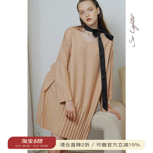 宽松粘胶纯色复古直筒