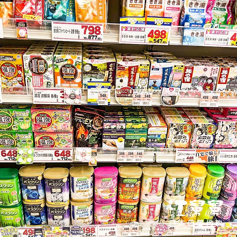日本巴斯克林沐浴盐泡脚粉足浴驱寒泡澡身体磨砂膏海盐去角质