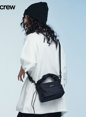 Subcrew李灿森潮牌新款小众斜挎包休闲通勤小容量手提单肩包女