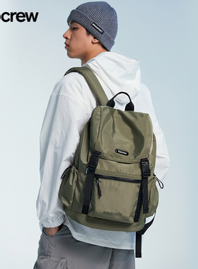 Subcrew潮牌高中大学生书包男士电脑背包休闲大容量旅行双肩包女