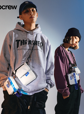 Subcrew潮流单肩包男时尚休闲新街头款斜挎包ins小挎包手机包