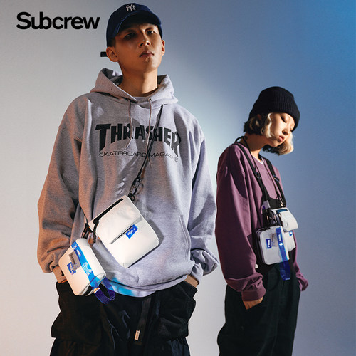 SUBCREW斜挎包街头潮流