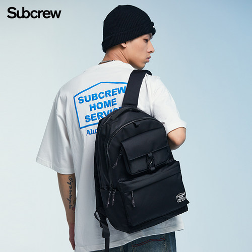 Subcrew潮牌休闲电脑双肩包