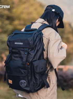 Subcrew李灿森潮牌男士大容量双肩包女生旅行户外背包运动书包