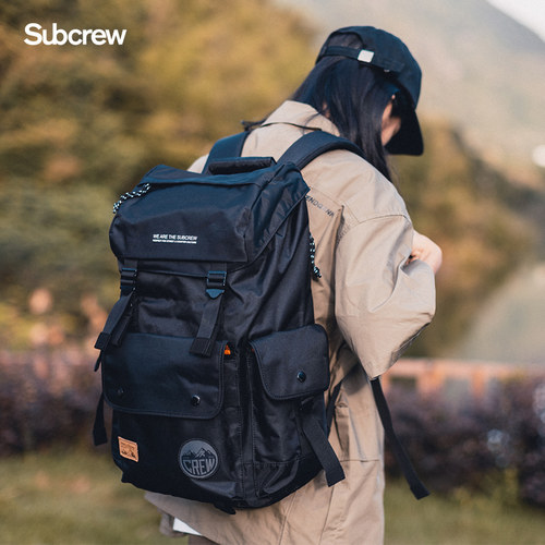 Subcrew大容量旅行双肩包