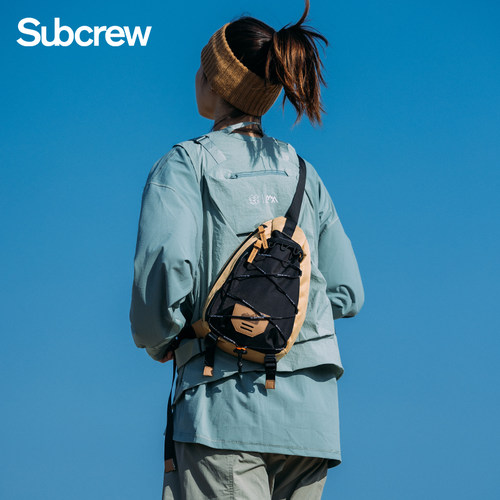 Subcrew多功能山系户外斜挎胸包