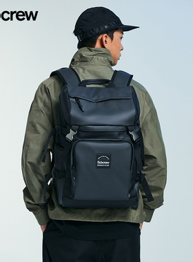 Subcrew通勤双肩包休闲百搭大容量背包户外徒步出行旅游包男女