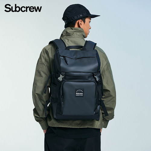 Subcrew大容量通勤双肩包