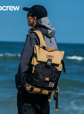 Subcrew沙海系列大容量户外双肩包男旅行登山通勤背包运动书包女