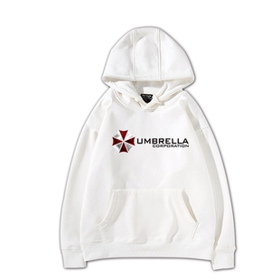 生化危机保护伞公司安布雷拉标志连帽卫衣男女秋冬宽松情侣装衣服