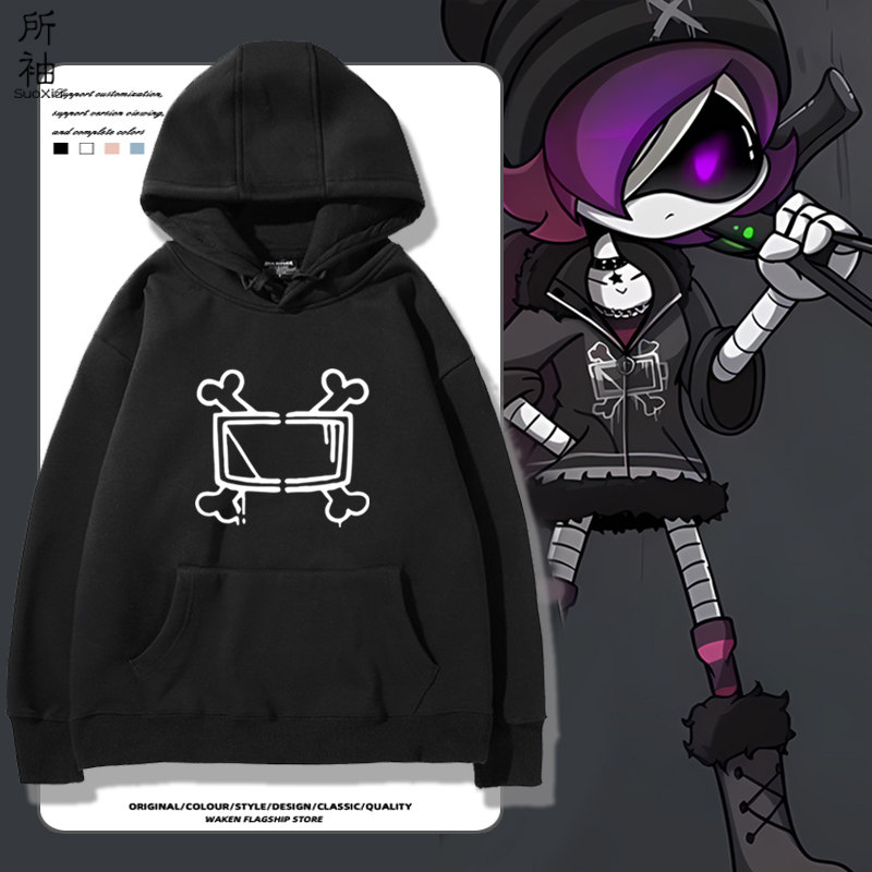 无机杀手MurderDrones动漫周边同款cos连帽卫衣男女秋冬宽松衣服