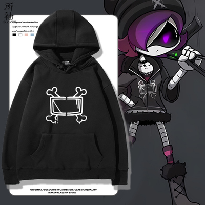 无机杀手MurderDrones动漫周边同款cos连帽卫衣男女秋冬宽松衣服