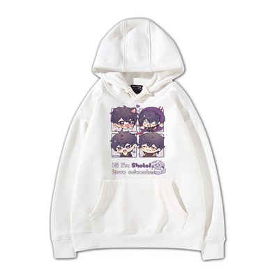 shoto周边Q版连帽印花卫衣