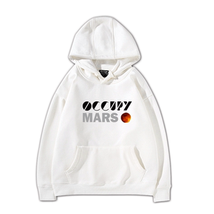 spacex星舰发射衣服男同款马斯克周边秋冬连帽卫衣猛禽发动机外套