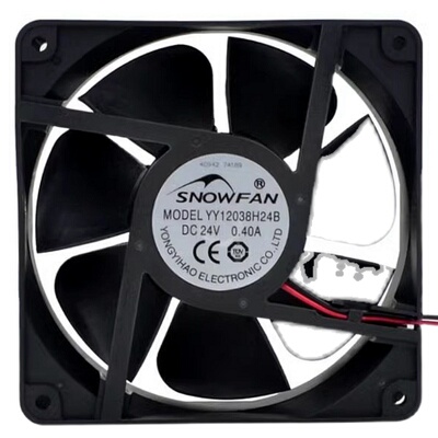 全新SNOWFAN YY12038H24B/H24S 12CM DC24V 设备 电焊机风扇