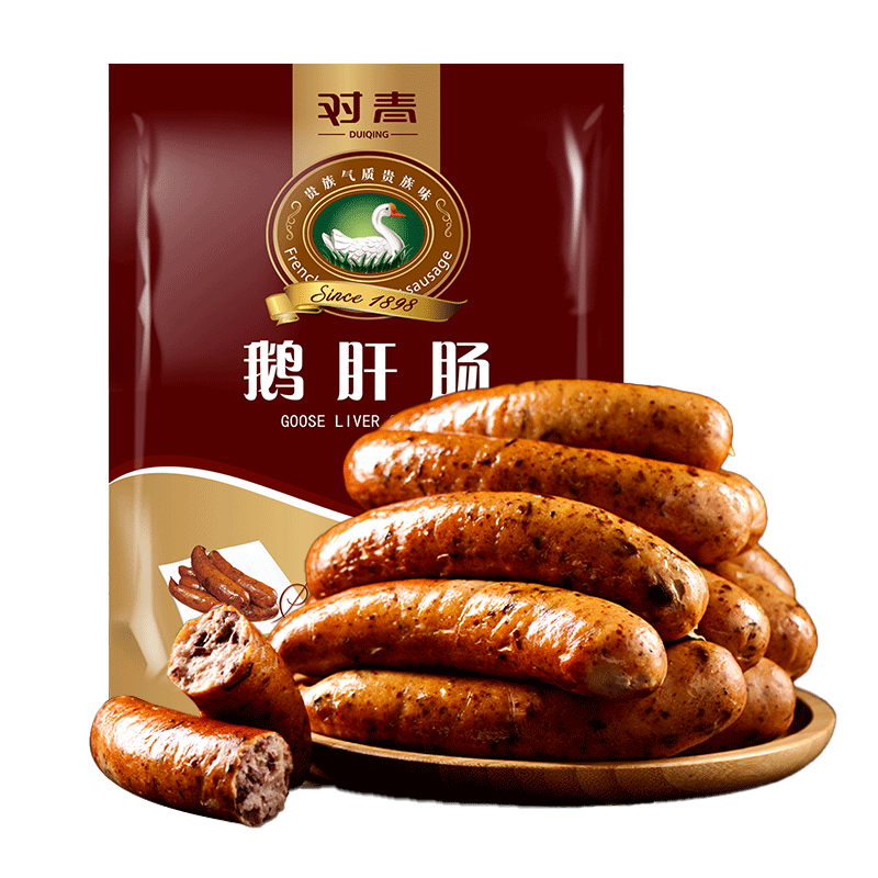 对青烤鹅鹅肝肠礼盒装4盒节日送礼年货礼品开袋即食新包装发货