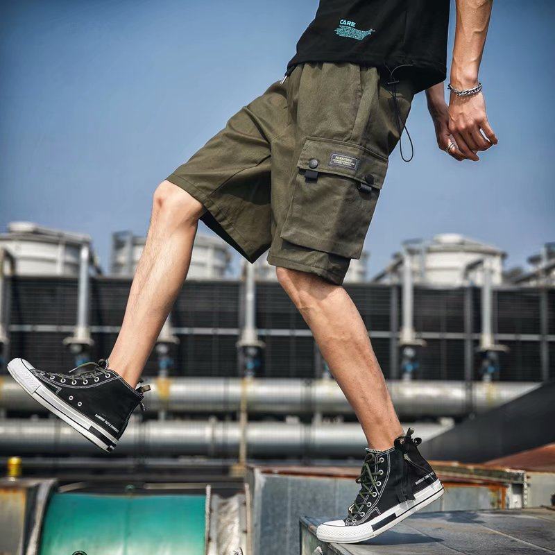 Overalls shorts summer solar system leisure time man Pants Korean Edition Trend Easy ins Five point pants bf Chaopaiin the Men's clothing, Casual pants  category - from Buy2taobao.com to provide professional Taobao agent buy service