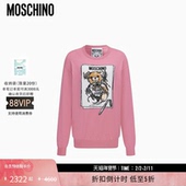 卫衣 莫斯奇诺女士泰迪熊纯棉针织棉绒衫 特享倒计时 Moschino